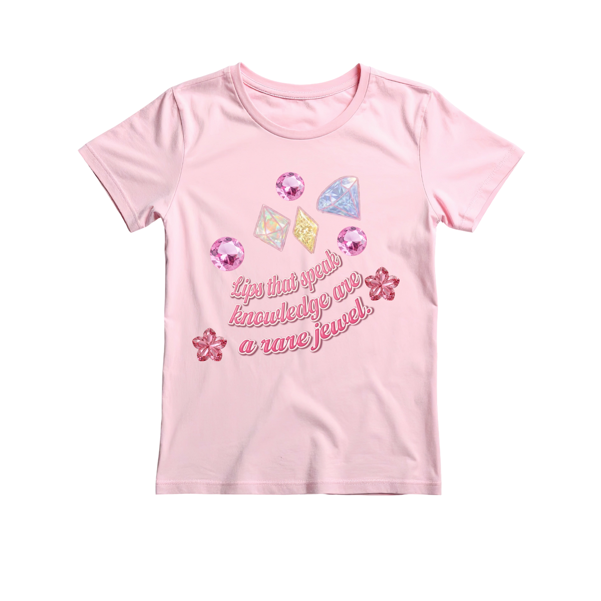 Lips that speak knowledge are a rare jewel T-shirt